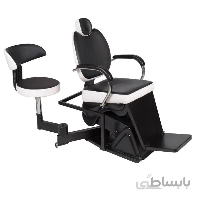 صندلی آرایشگاهی برقی مناسب کوتاهی صنعت نواز مدل SN-3216