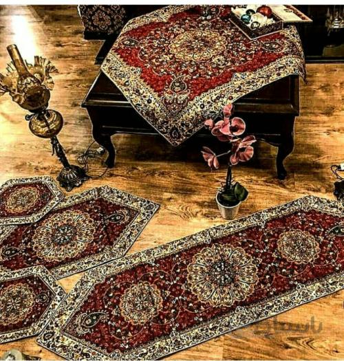 سرویس 4 تیکه ترمه سنتی طرح افشار