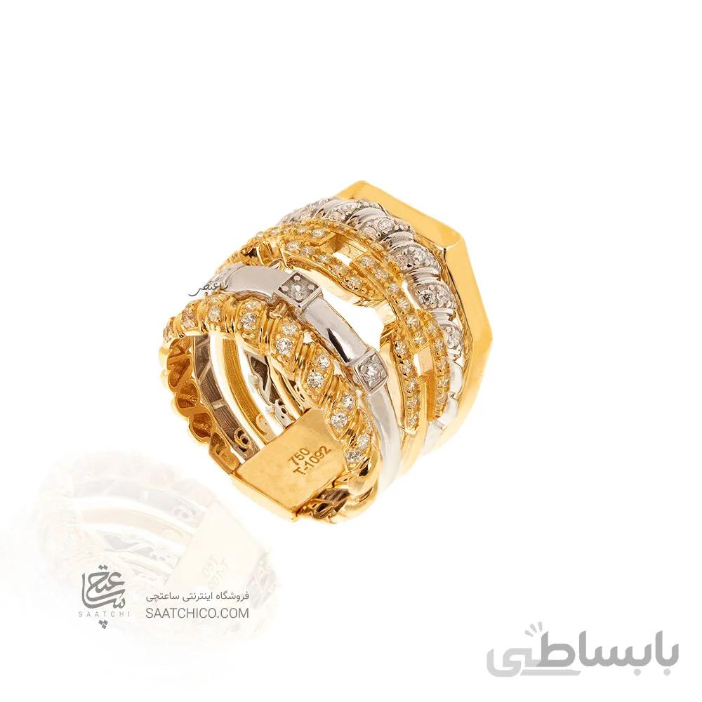 انگشتر طلا طرح دیوید یورمن کد CR558