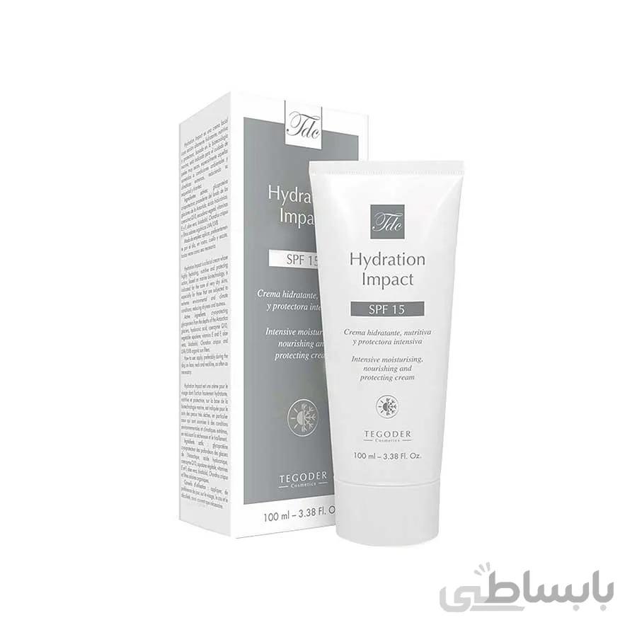 کرم مرطوب کننده با SPF15 تگودر