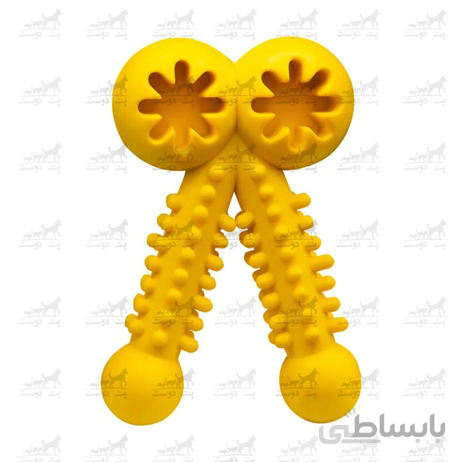 اسباب بازی دندانی طرح ستاره با محفظه تشویقی کد1416