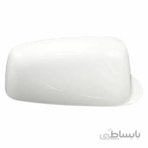فلاپ رنگی سفید آینه جانبی پژو پارس ELX راست