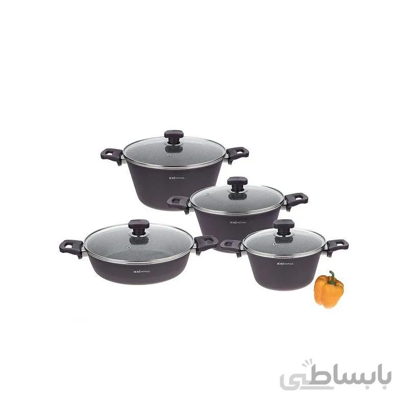 سرویس 8 پارچه گرانیت کاج مدل نورا