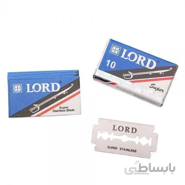 تیغ یدک سنتی لرد مدل Super بسته 10 عددی