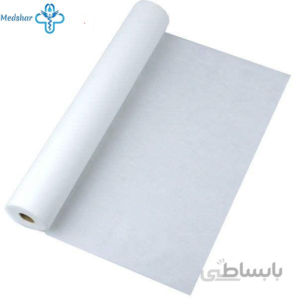 رول ملحفه یکبار مصرف تخت بافتینه