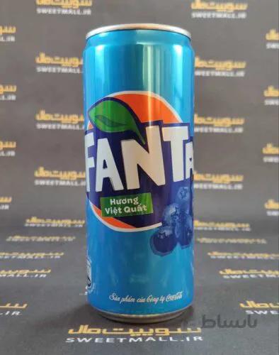 نوشابه فانتا 330 میل Fanta-بلوبری