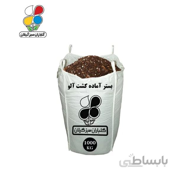 بستر آماده کشت آلو عمده 1000 کیلویی