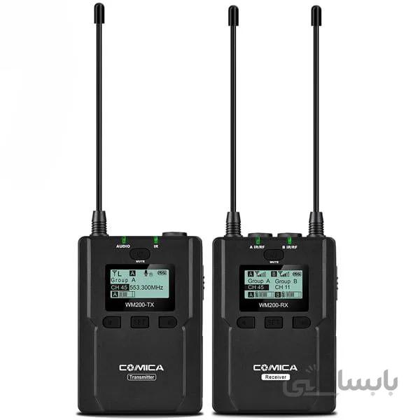 ست میکروفون بی سیم کامیکا مدل CVM-WM200C