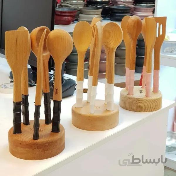 سرویس کفگیر ملاقه سیلیکونی