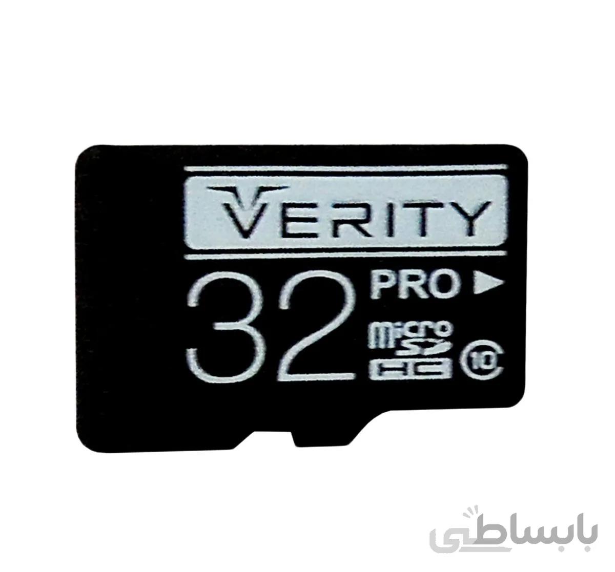 کارت حافظه microSDHC وریتی مدل Pro کلاس 10 استاندارد UHS-I سرعت 30MBps ظرفیت 32 گیگابایت