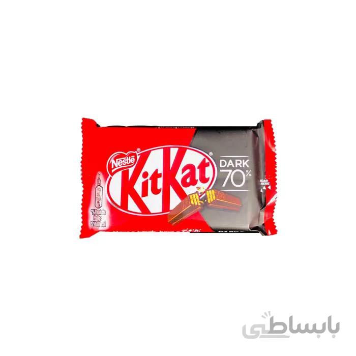 کیت کت چهار انگشتی70% دارک 41گرم