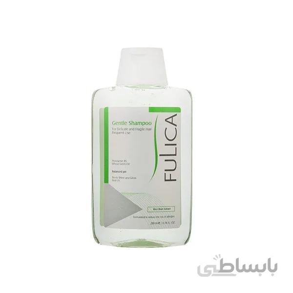 شامپو ملایم فولیکا روزانه حجم 200 میل ا Fulica Gentle Shampoo For Daily Use 200 ml
