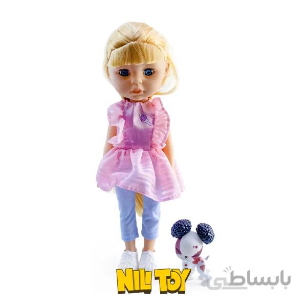 عروسک همراه سگ مدل Grdana Baby