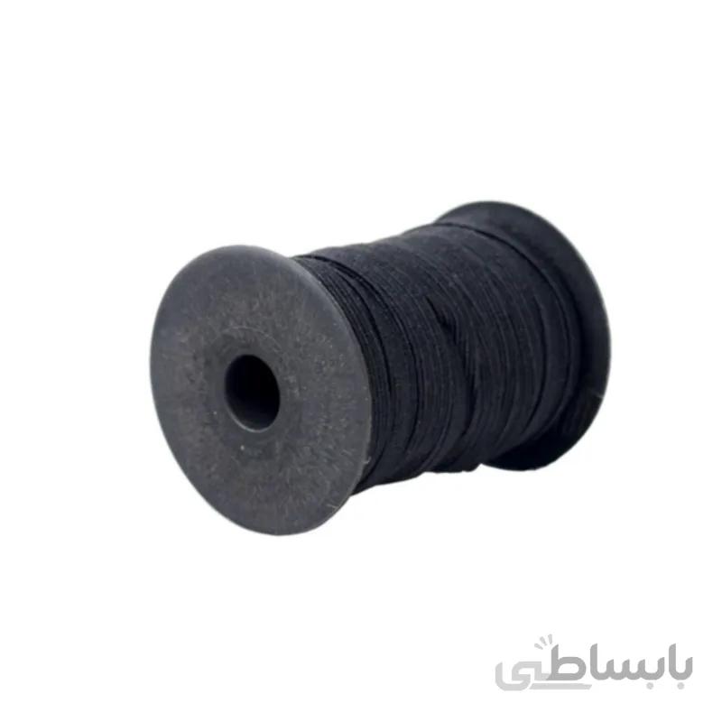 کش 1 سانت مشکی کم یارد قرقره