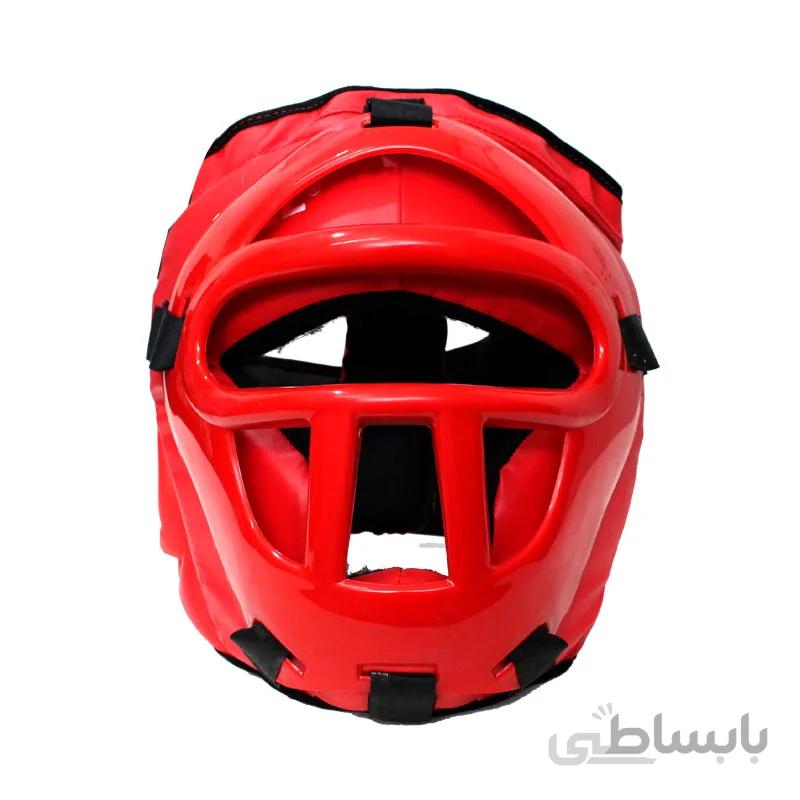 کلاه بکس و کنگفو نقاب دار رنگ قرمز
