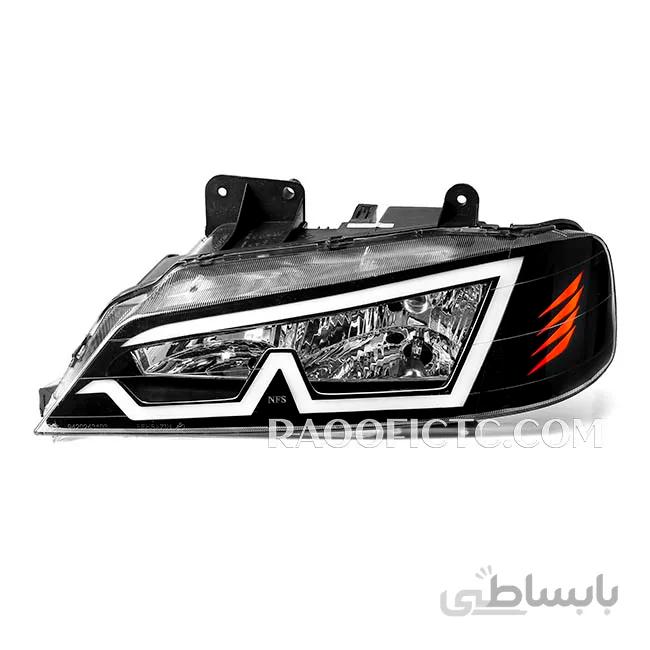 چراغ اسپرت پژو پارس جلو جفت طرح M
