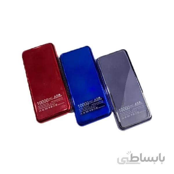 شارژر همراه جی.تی.آر مدل px-10000 ظرفیت 10000 میلی آمپر ساعت