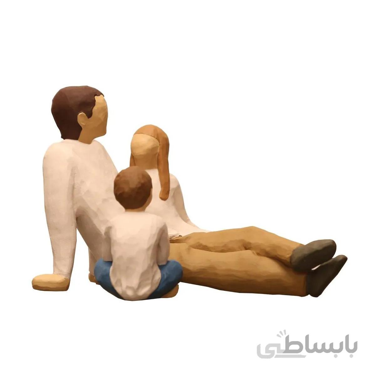 مجسمه امین کامپوزیت مدل Family Grouping کد 552 بسته دو عددی