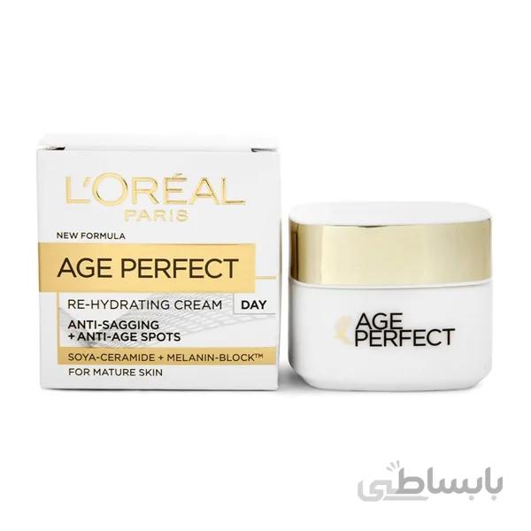 کرم ضد چروک روز لورآل مدل Age Perfect حجم 50 میلی لیتر ا Age Perfect