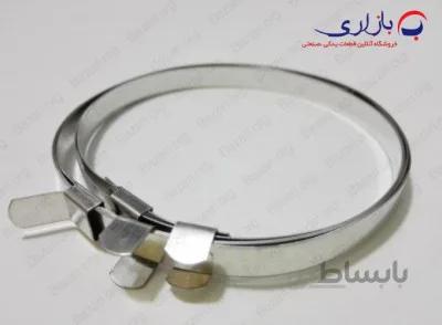 بست پلوس استیل دوقلو تسمه ای کیپر(KEEPER)