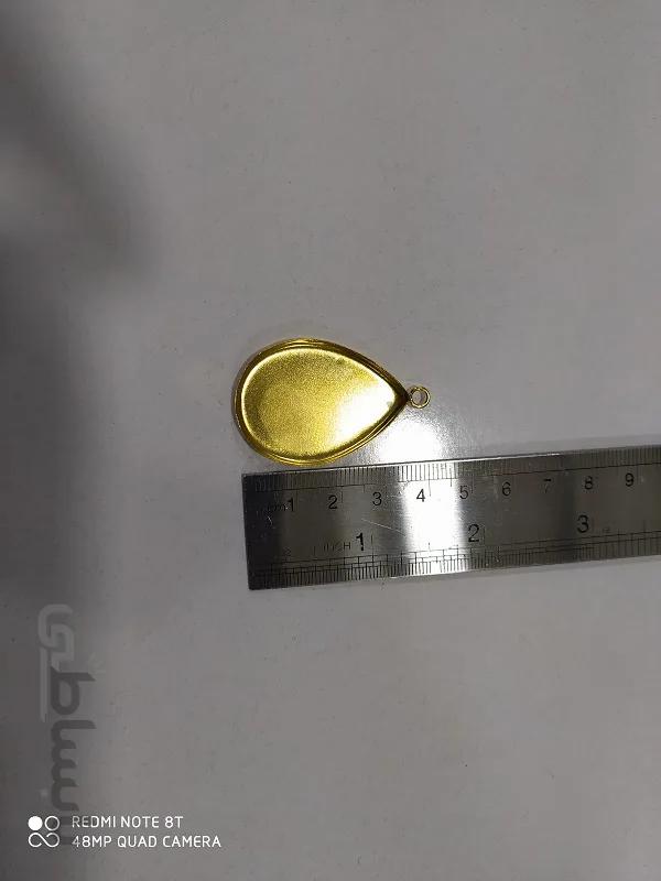 قاب گردنبند برنجی 5
