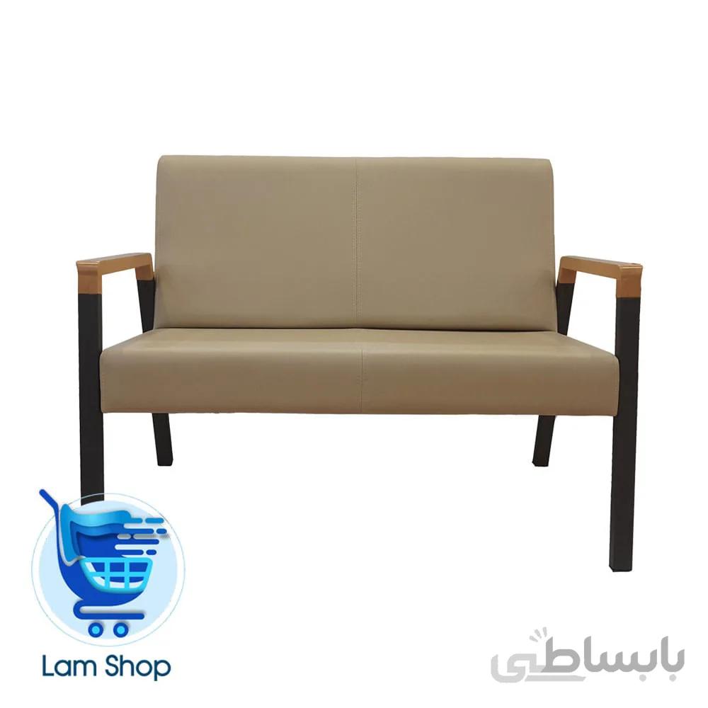 مبل دو نفره فلزی وُرک double seat نظری