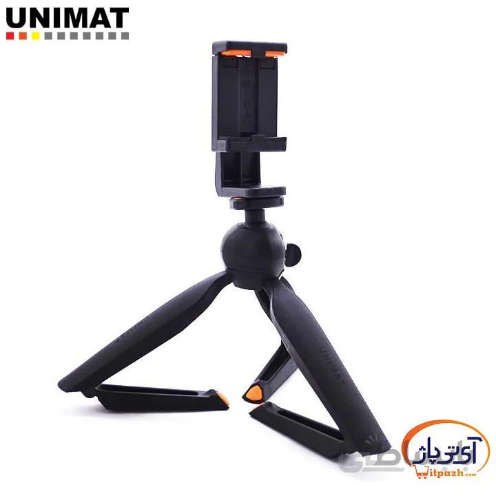 سه پایه نگهدارنده گوشی یونیمات مدل D909 Plus