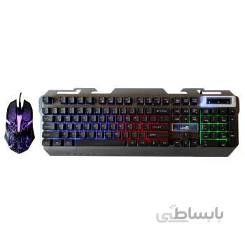 کیبورد و ماوس مخصوص بازی ال دی کی مدل 828