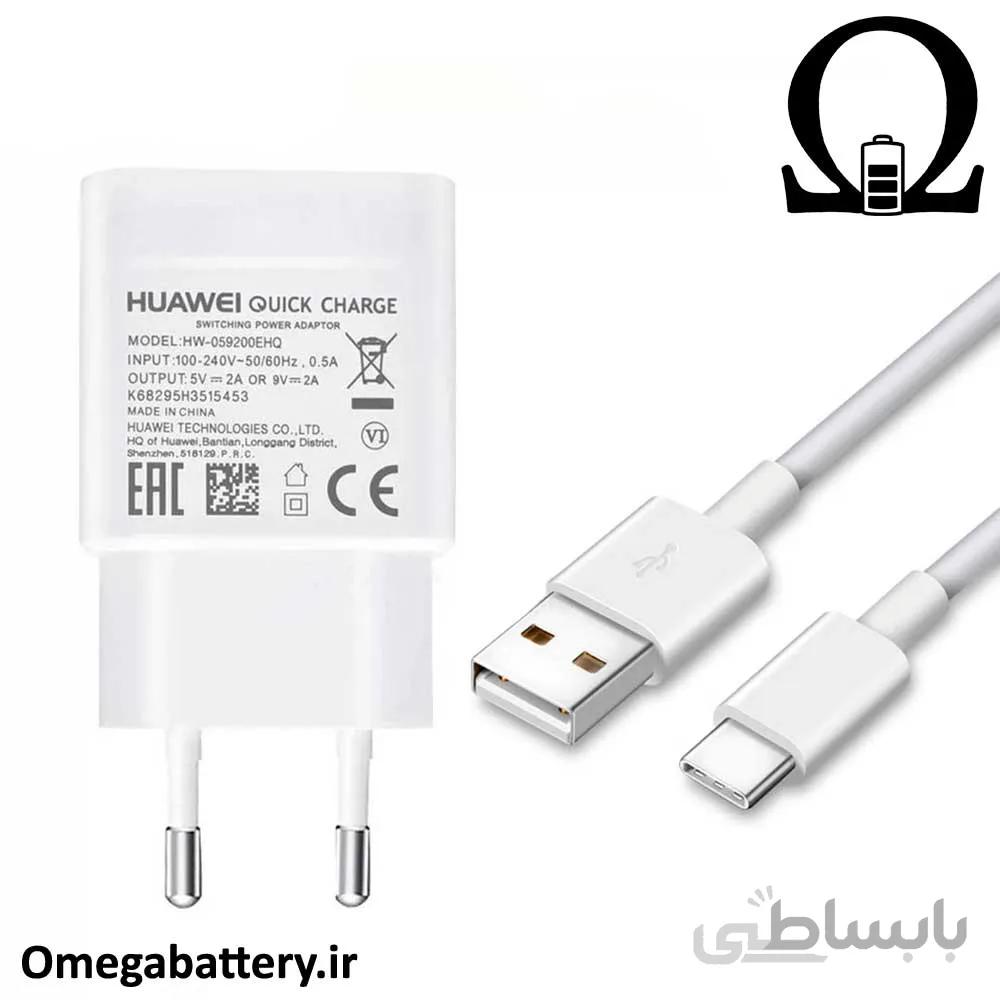 شارژر کابل شارژ و اداپتور اصلی هواوی Huawei nova 3