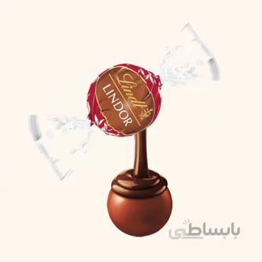 شکلات پذیرایی لینت لیندور توپی دابل چاکلت - 250 گرمی