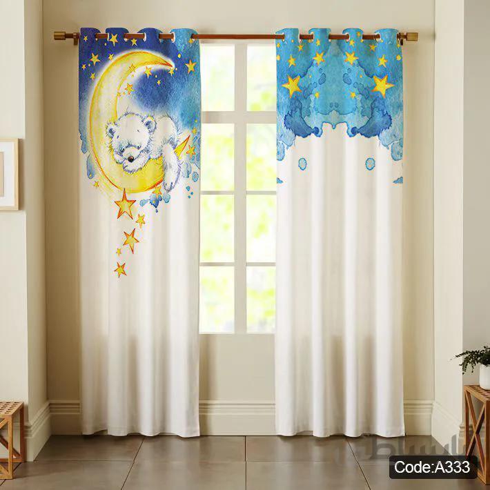 پرده پانچی چاپی کد A333