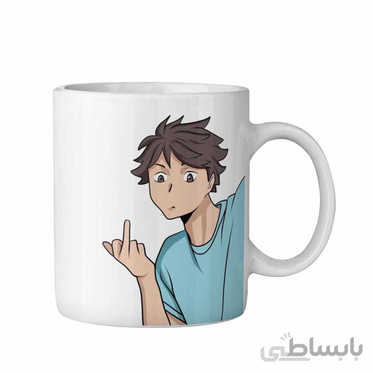 ماگ طرح انیمه هایکو Haikyu