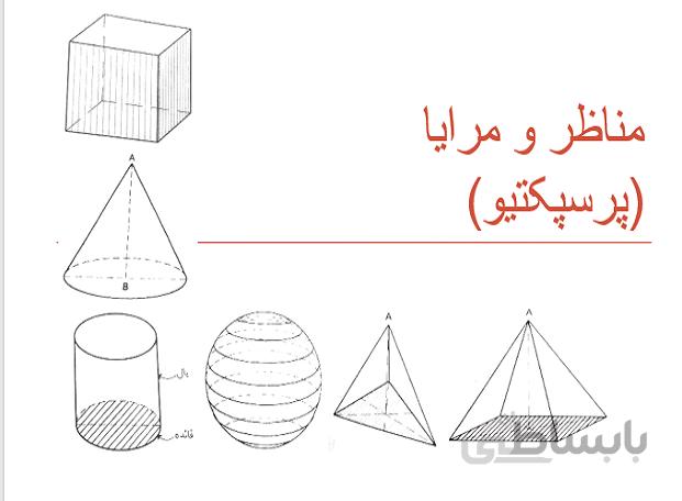 مناظر و مرایا(پرسپکتیو)
