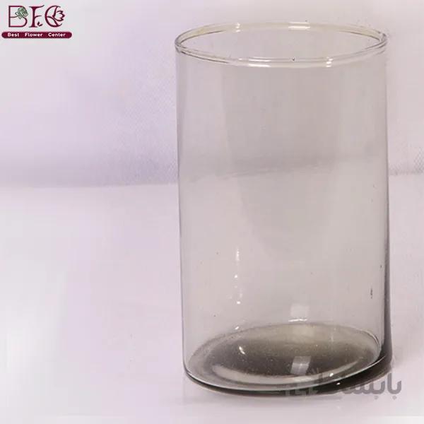 گلدان شیشه ای استوانه ای 20