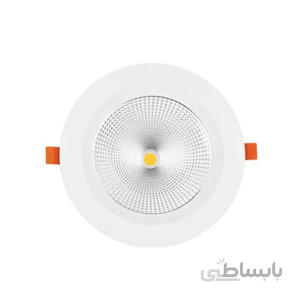 چراغ سقفی COB هارمونیک ۳۰ وات پارس شعاع توس (والا نور)