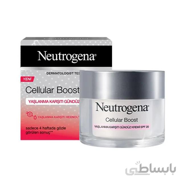 کرم ضد چروک نوتروژینا مدل Cellular Boost حجم 50 میلی لیتر