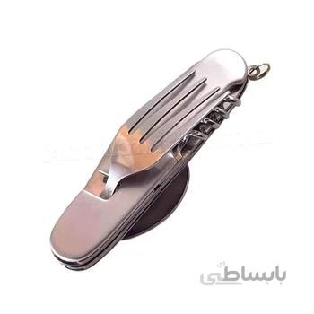 قاشق و چنگال ابزار دار تاشو