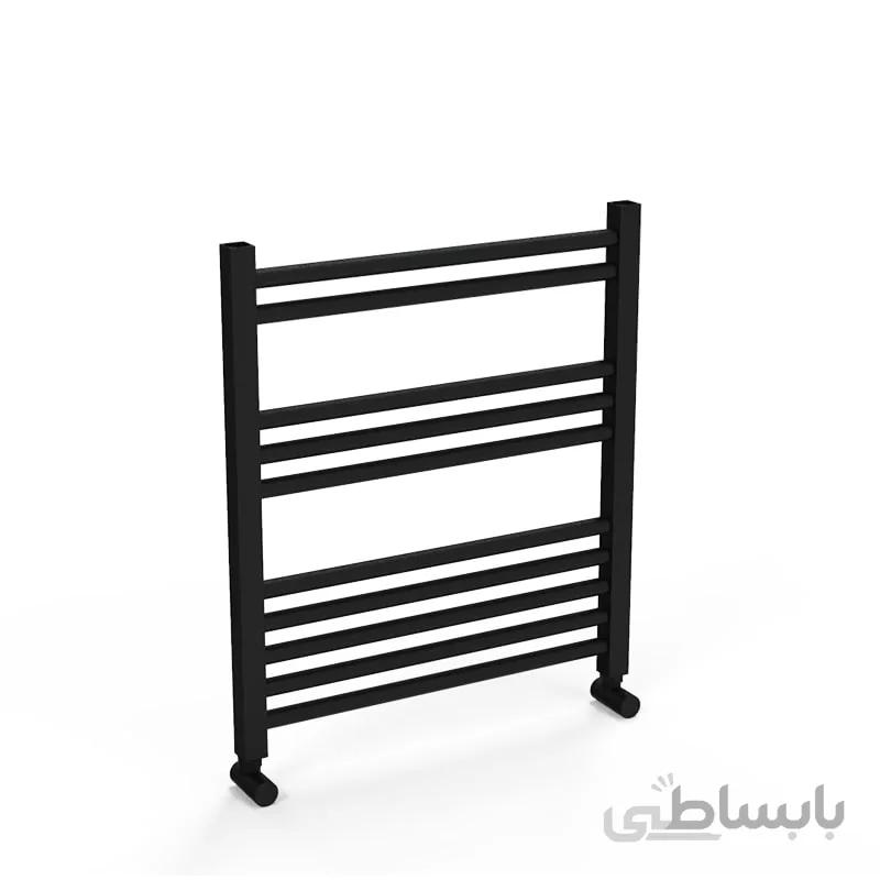 حوله خشک کن استیل لوله ای مشکی