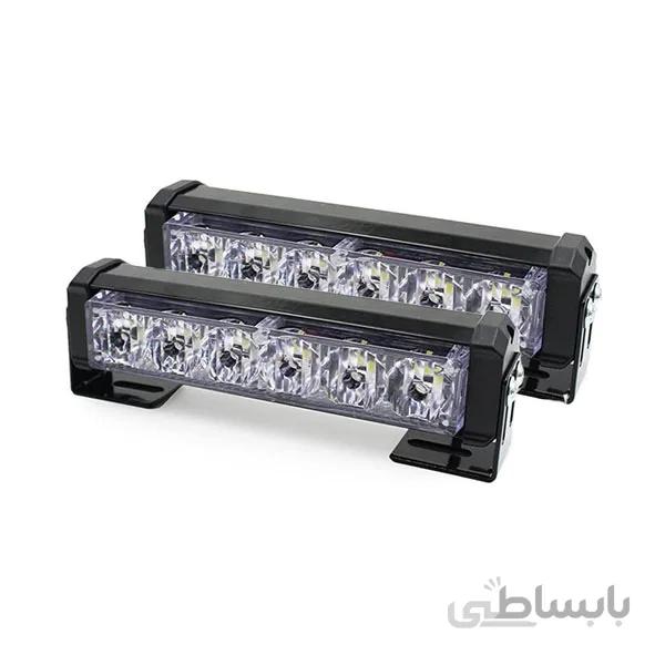 چراغ پليسی 6 لنز جلو پنجره ای فدرال ا 6Pcs-Federal-Police-Lamp-For-Front-Grill