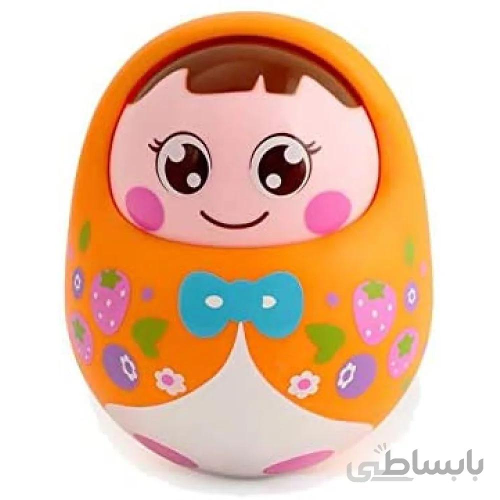 اسباب بازی جغجغه تعادلی هولی تویز طرح عروسک نارنجی مدل 979 Hola Toys Shaking