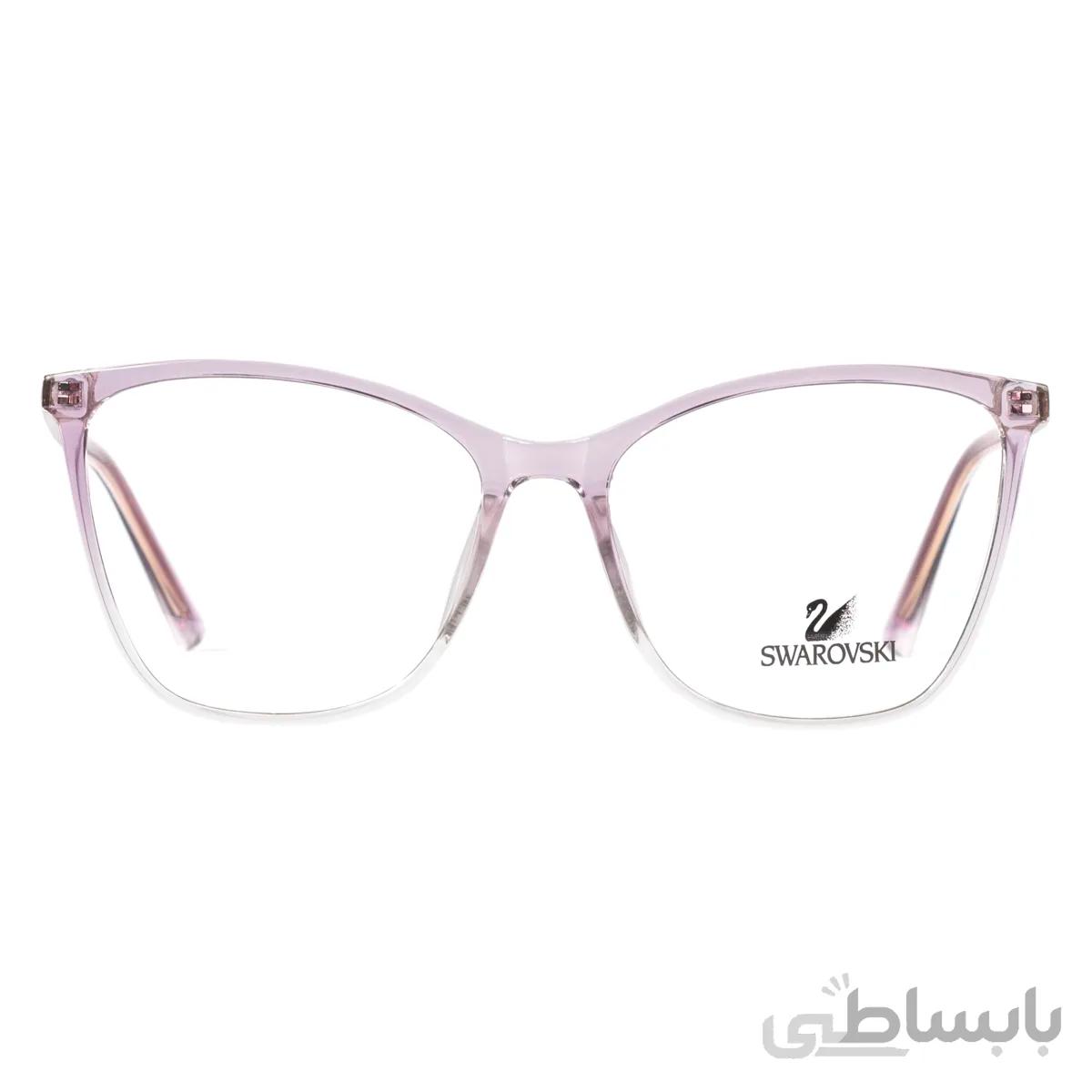 فریم عینک طبی زنانه سواروسکی مدل ۲۰۲۱ کد 254879