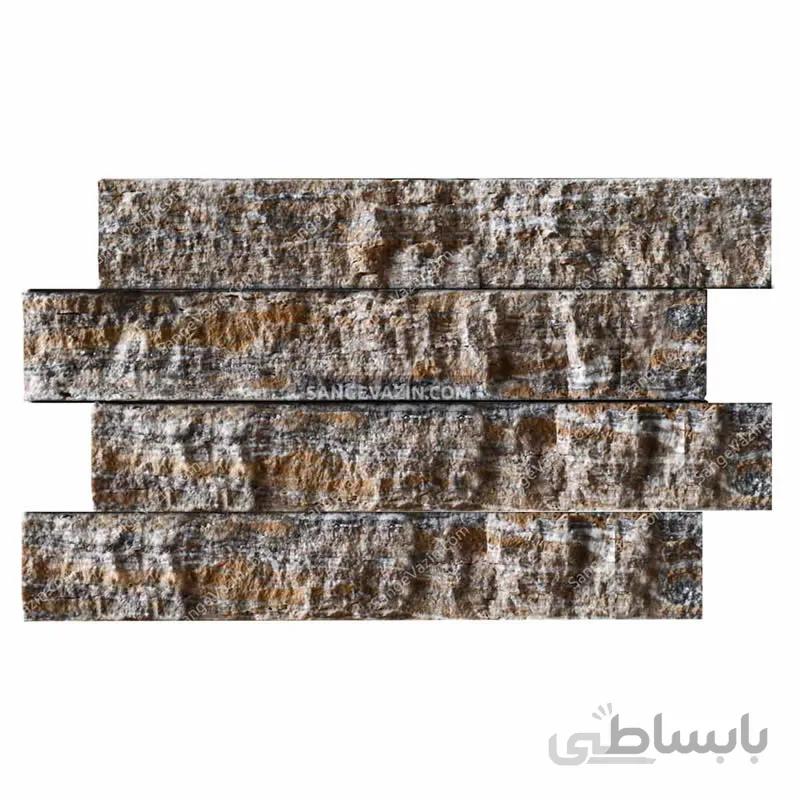 سنگ آنتیک آجری ابر و باد