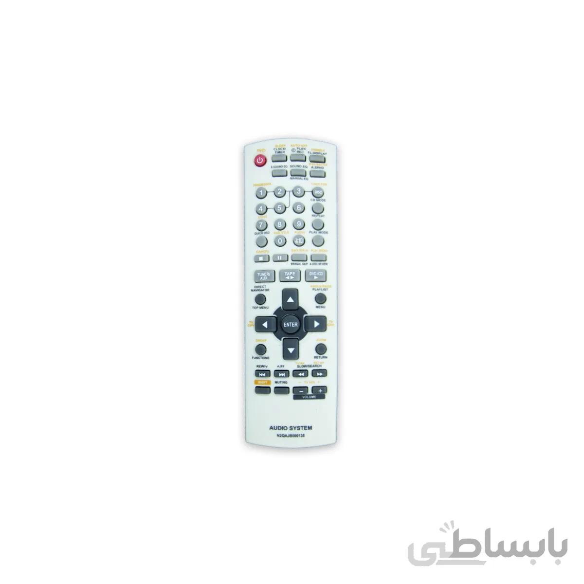 کنترل دی وی دی پاناسونیک PANASONIC DVD مدل N2QAJB000138