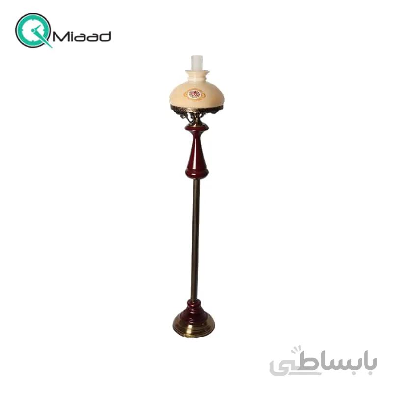 آباژور ایستاده چوبی گلدن گیفت طرح گردسوز مدل 520