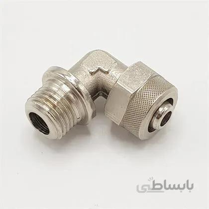 اتصال زانویی مهره ای 1/4 به 12