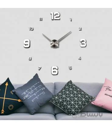 ساعت دیواری طرح برلین (نقره ای)