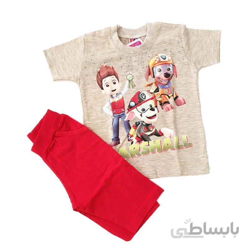 ست کارتونی آستین کوتاه