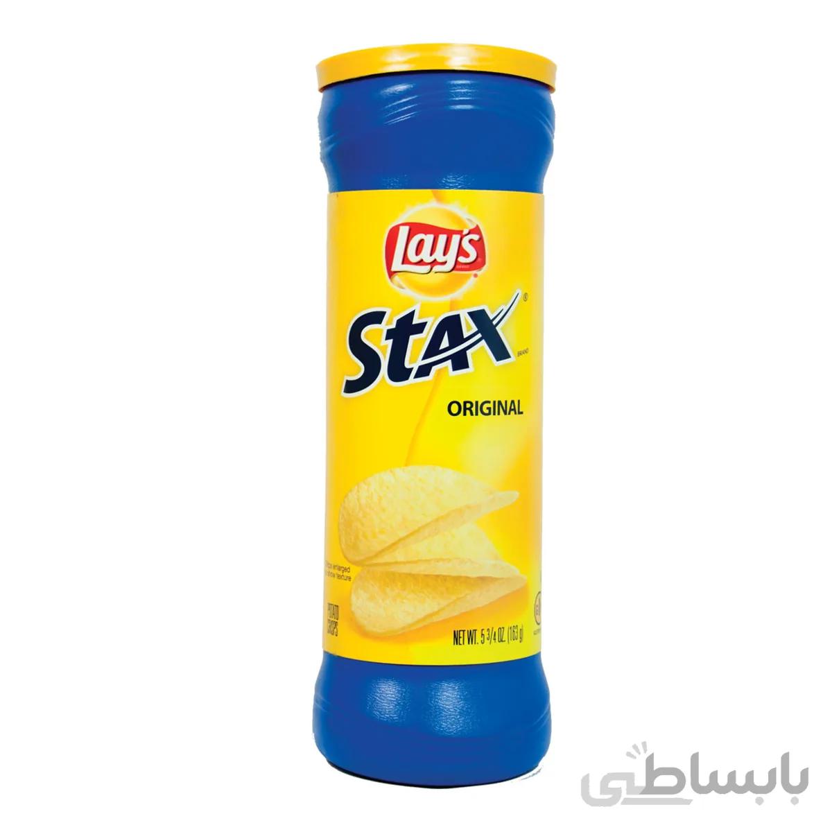 چیپس ساده ( بدون گلوتن ) ۱۶۰ گرم لیز – lays