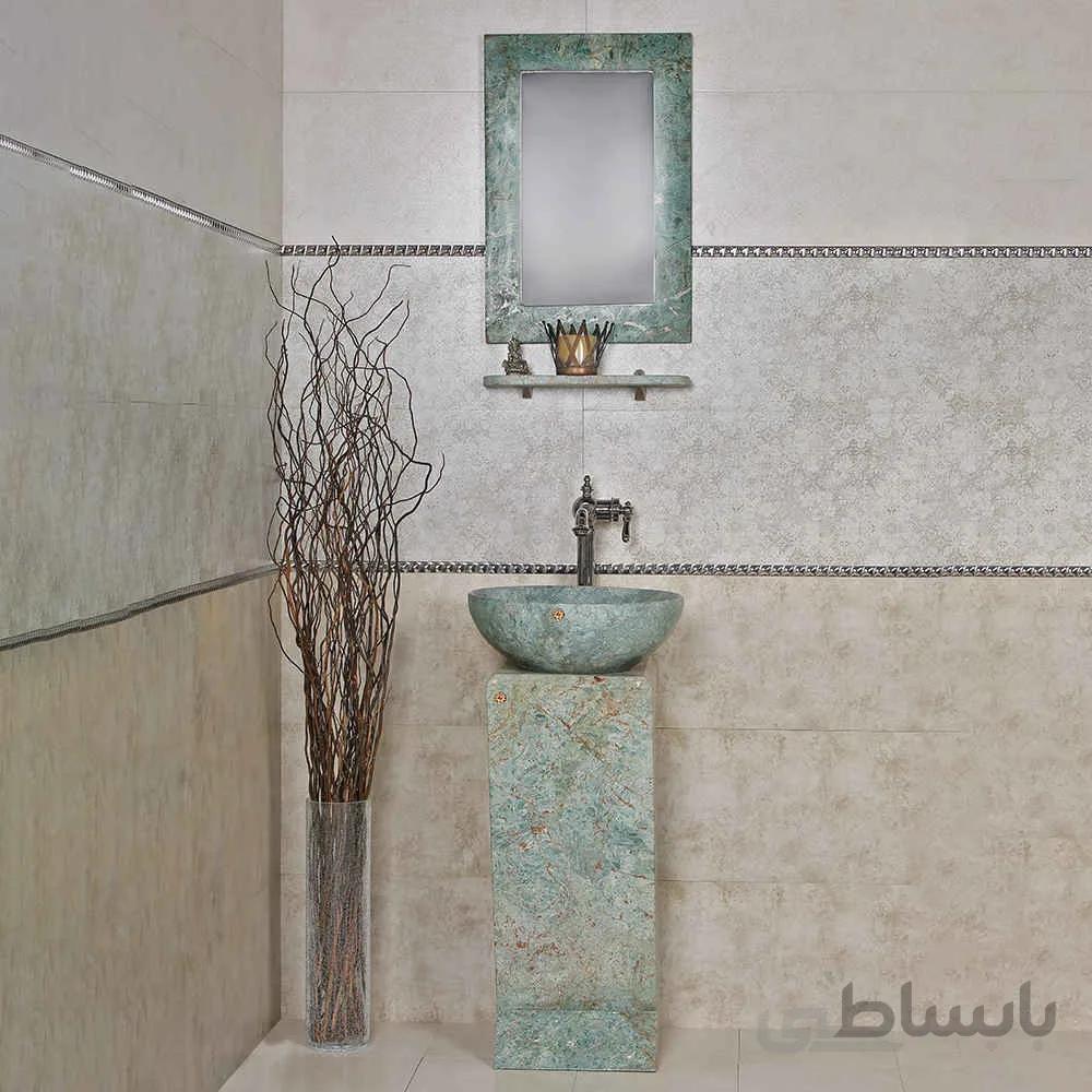 ست کامل روشویی آرمیتا فیروزه ای