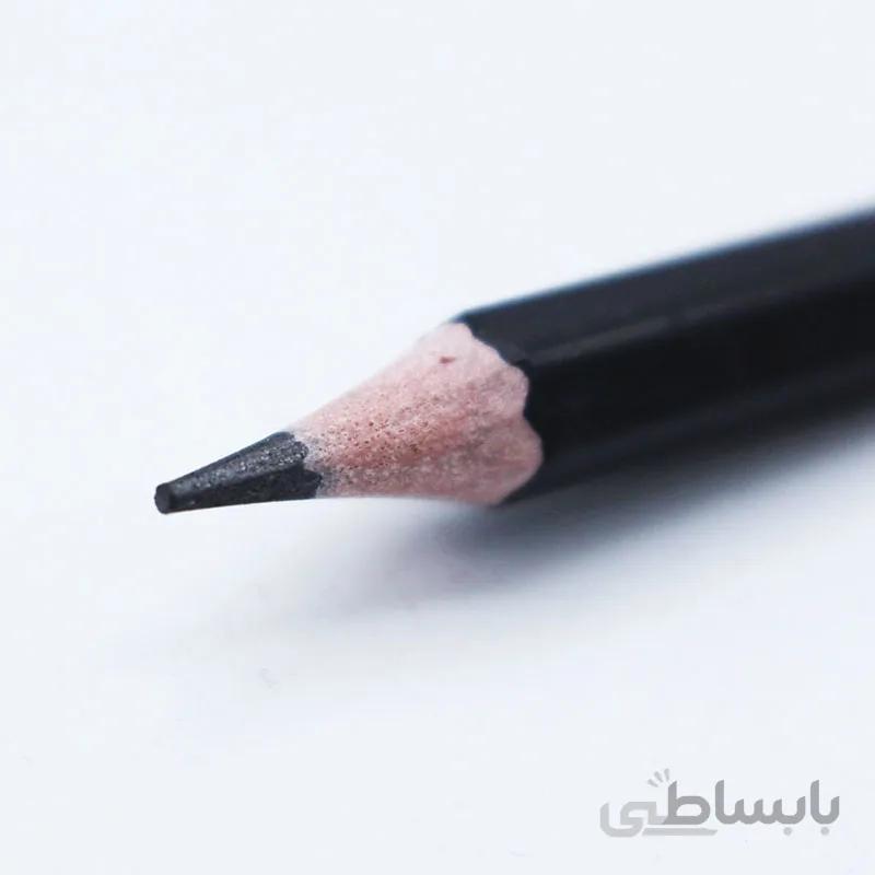 مداد مشکی البرز کد gp-1 بسته 12 عددی